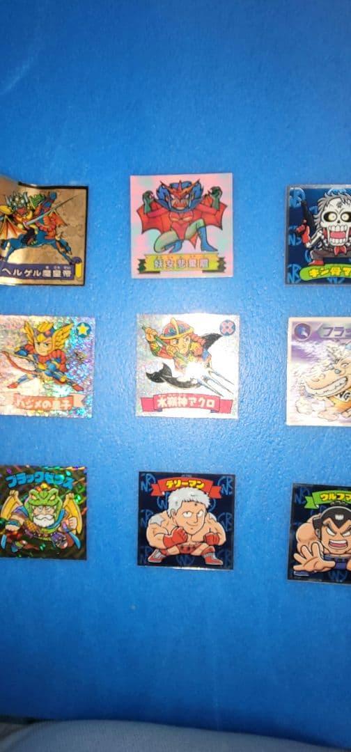 ウエハースおまけ、ビックリマンシール、キン肉マンシール