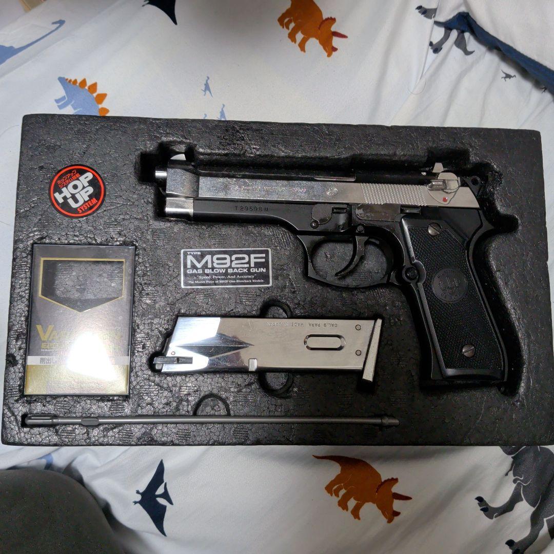 東京マルイ M92Fプレミアム　スライドシルバー ガスブロー ミリタリーモデル