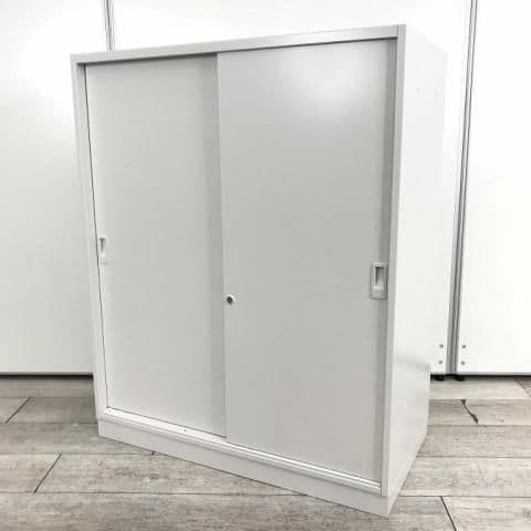 キャビネット IC-0910S MW 井上金庫H1050/2枚引違い