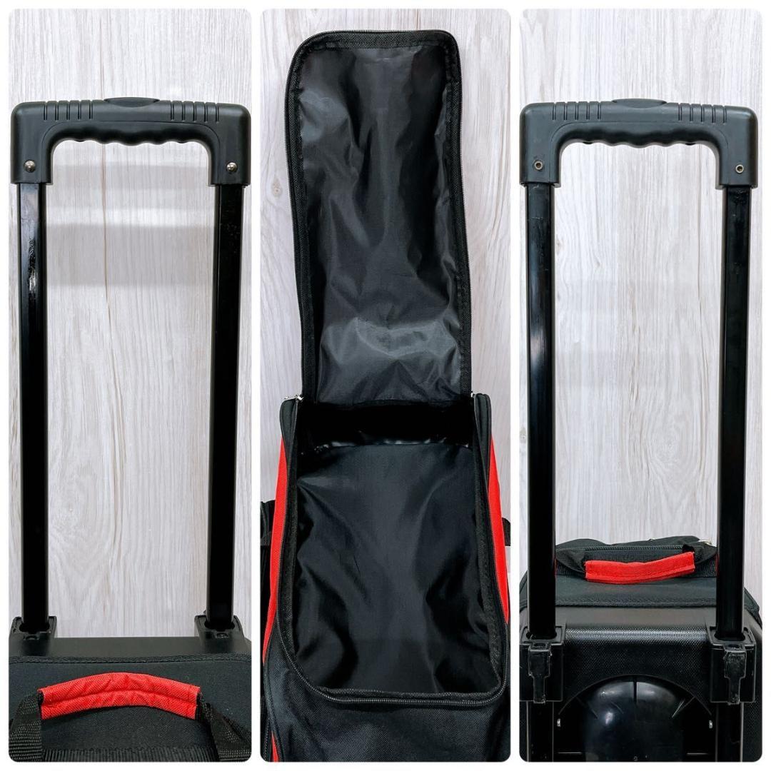 ABS PRO-am 2個入 カートバッグ ボウリング ボール キャリー