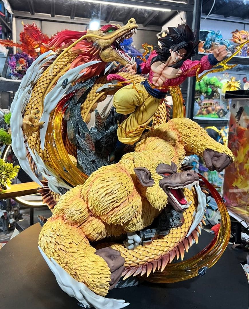 ドラゴンボール 龍拳 孫悟空 フィギュア ガレージキット