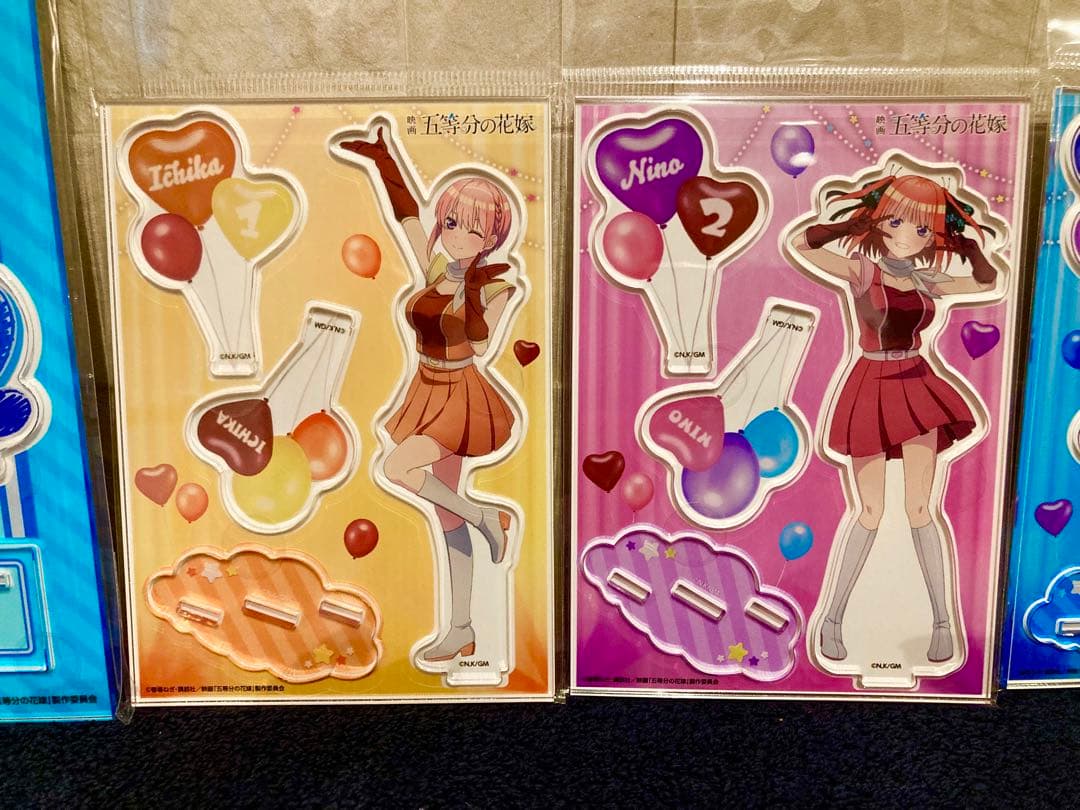 五等分の花嫁 TSUTAYA限定 学園アイドル アクリルスタンド アクスタ 新品