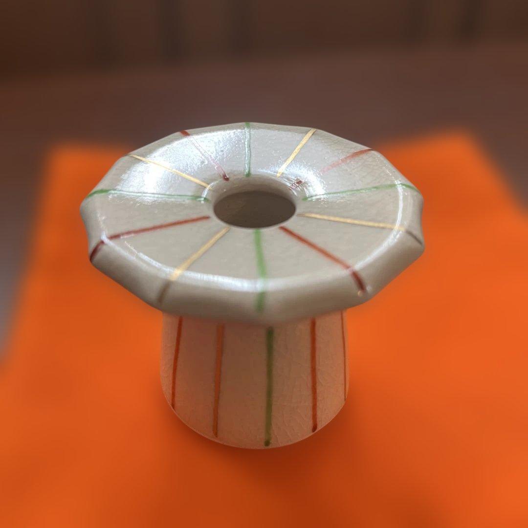 橋本陶正山作 蓋置 薩摩焼 茶道具