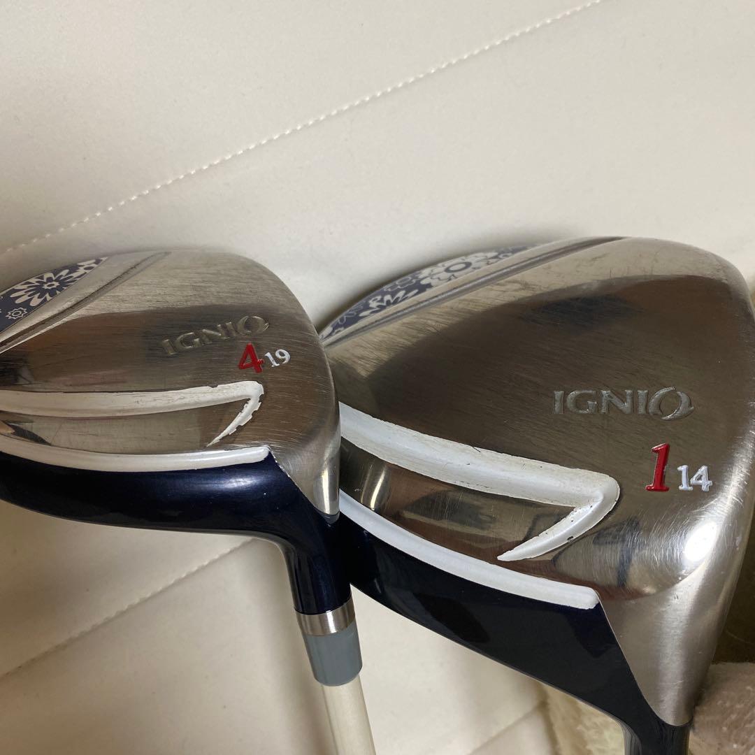 キャディーバック　ゴルフクラブセット