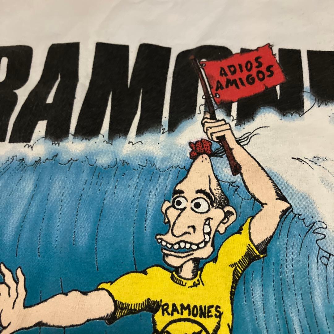 希少 1995年ビンテージRAMONES Tシャツ　Lサイズ