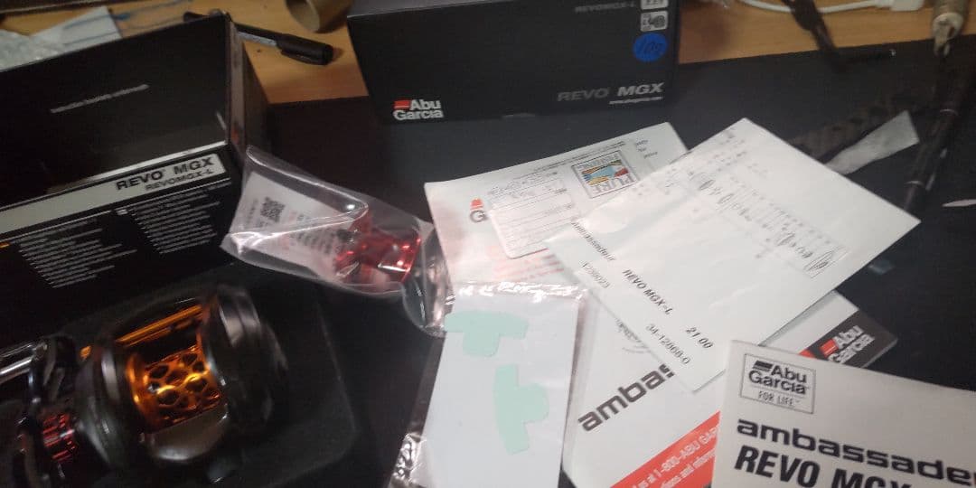 Abu Garcia11 REVO MGX ベイトリールCustom品