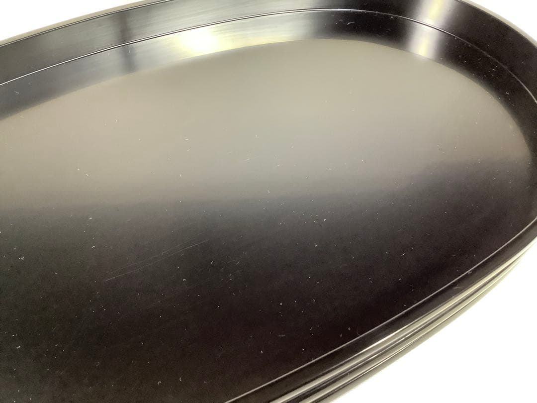 漆専堂　深塗桂盆　茶道具　盆石　送料無料