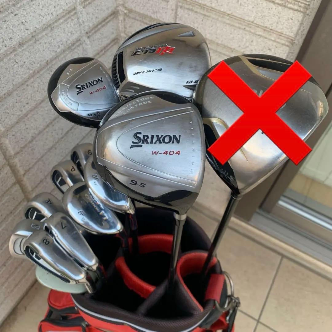 値下げしました！ キャロウェイ 、スリクソン入り！ゴルフクラブ セットです！