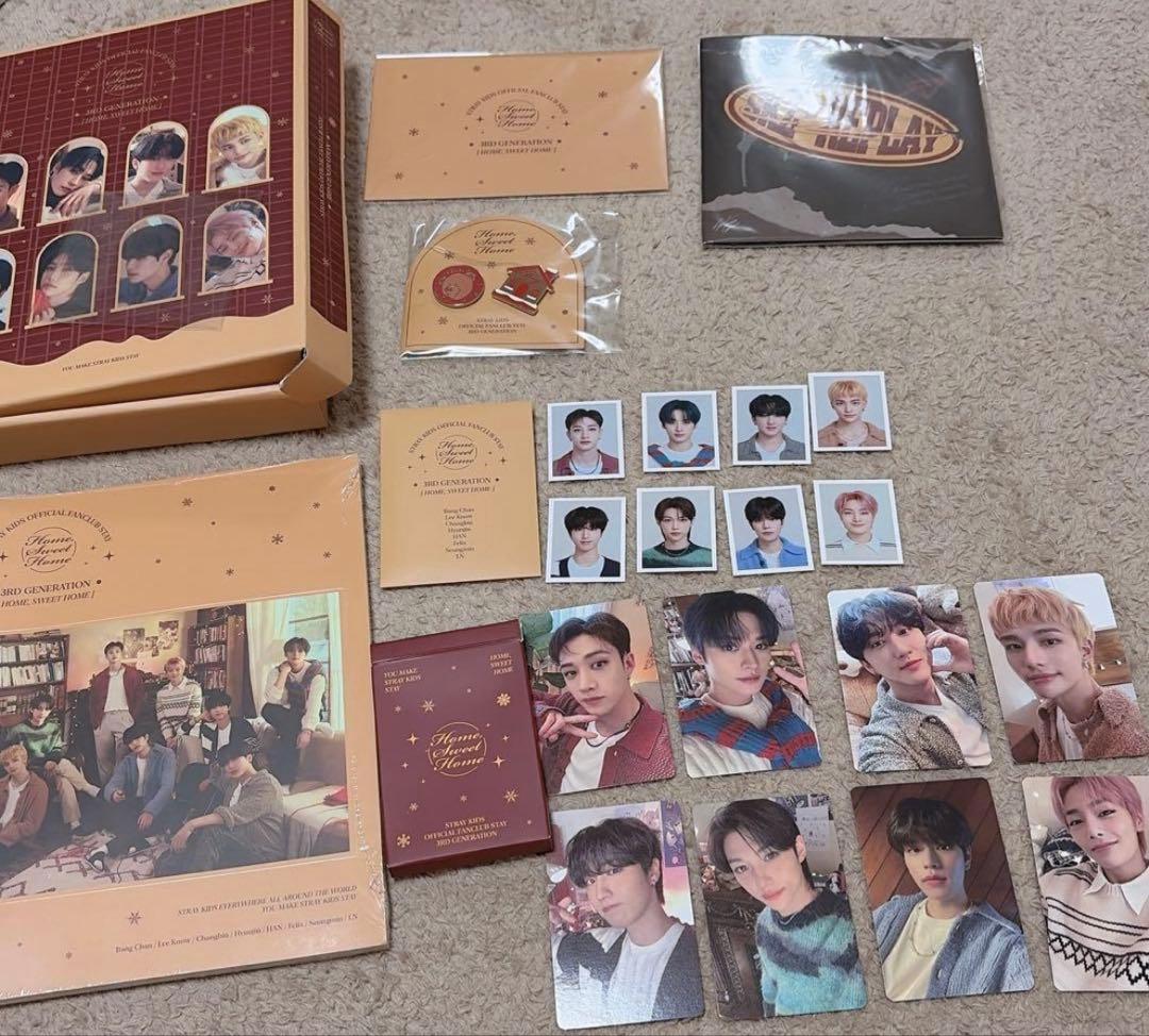 straykids スキズ STAY3期 本国FC ファンクラブキット