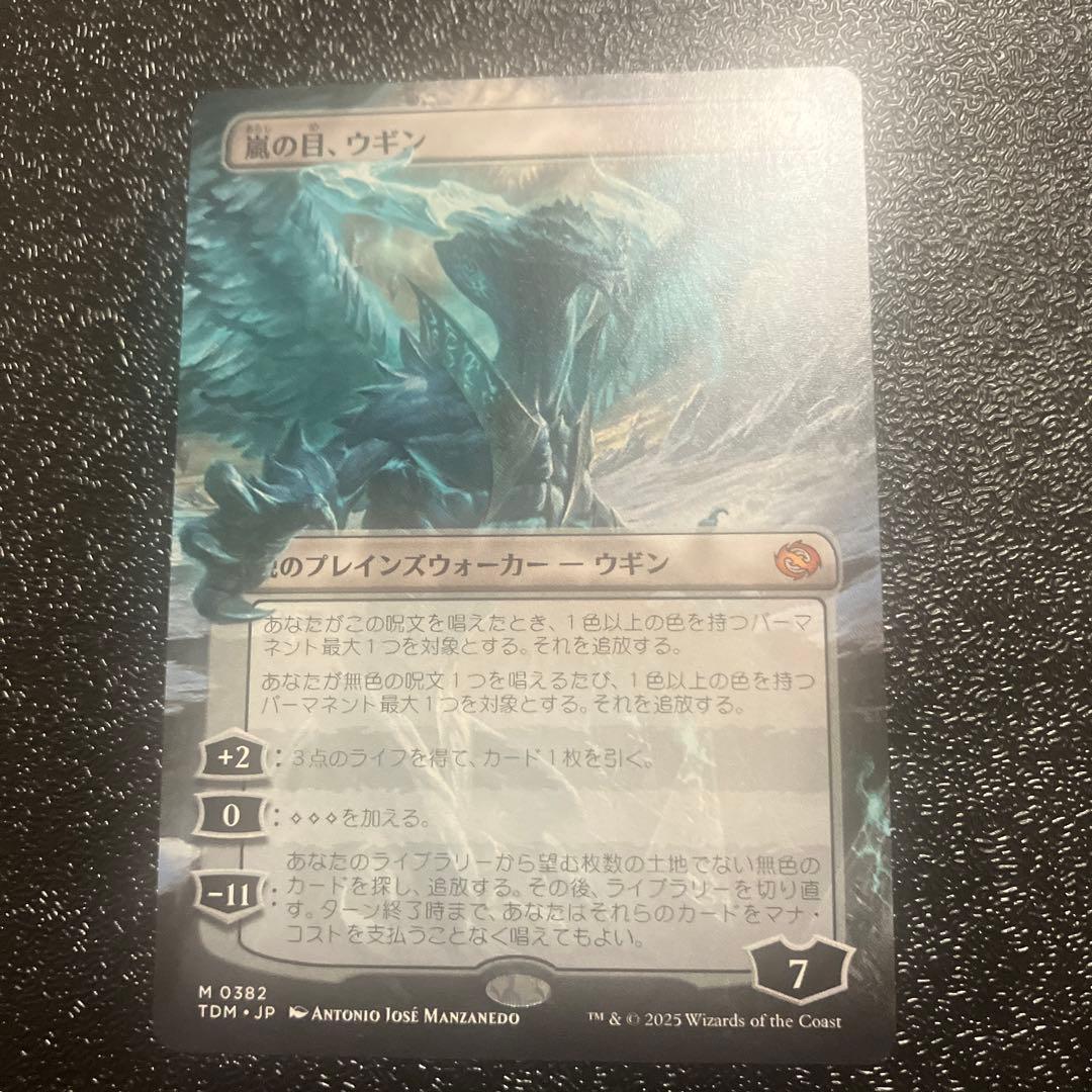 mtg 嵐の目、ウギン　日本語　ボーダーレス