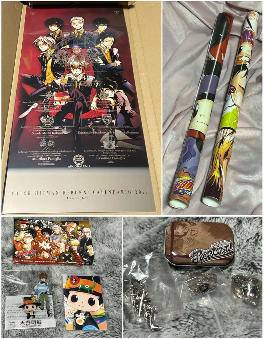 家庭教師ヒットマンREBORN！ カレンダー ポスター ボンゴレリング