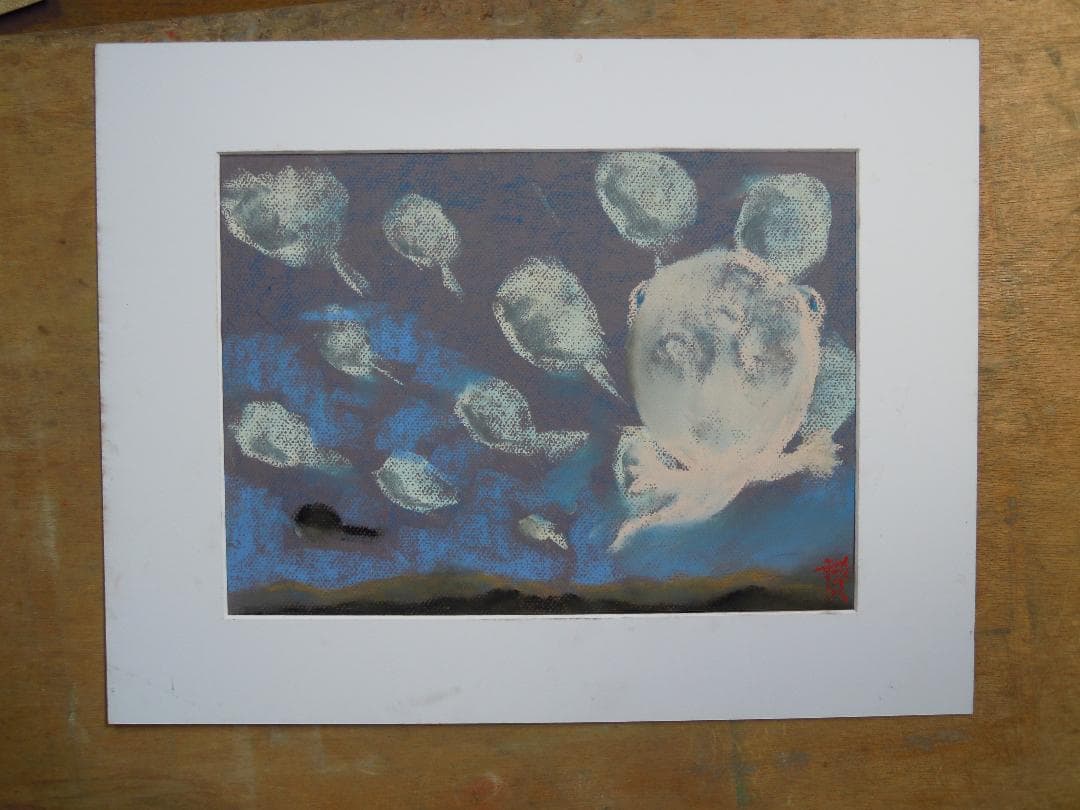 おたまじゃくしとフライパン