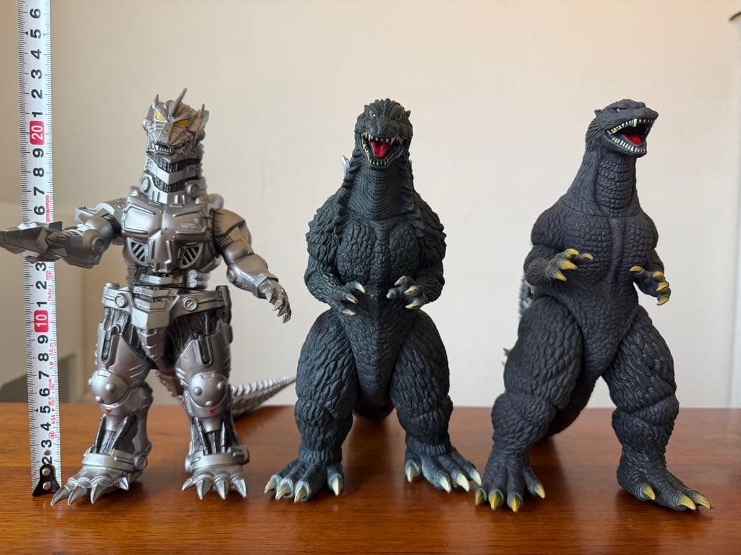 ゴジラ　ソフビ　ムービーモンスターシリーズ　セット　メカゴジラ　2000年代初期