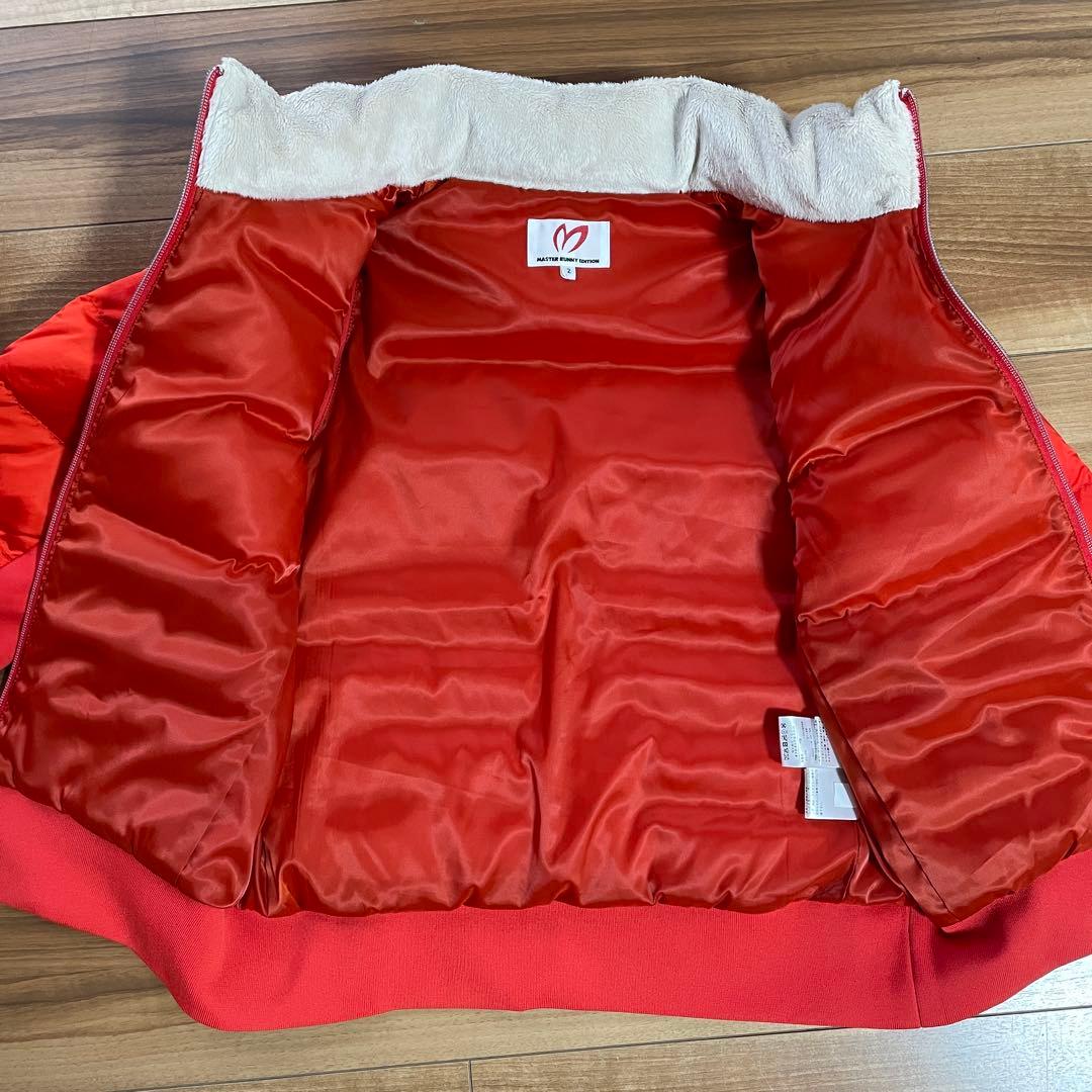 MASTER BUNNY EDITION ゴルフウェア　ダウン　 オレンジ　２