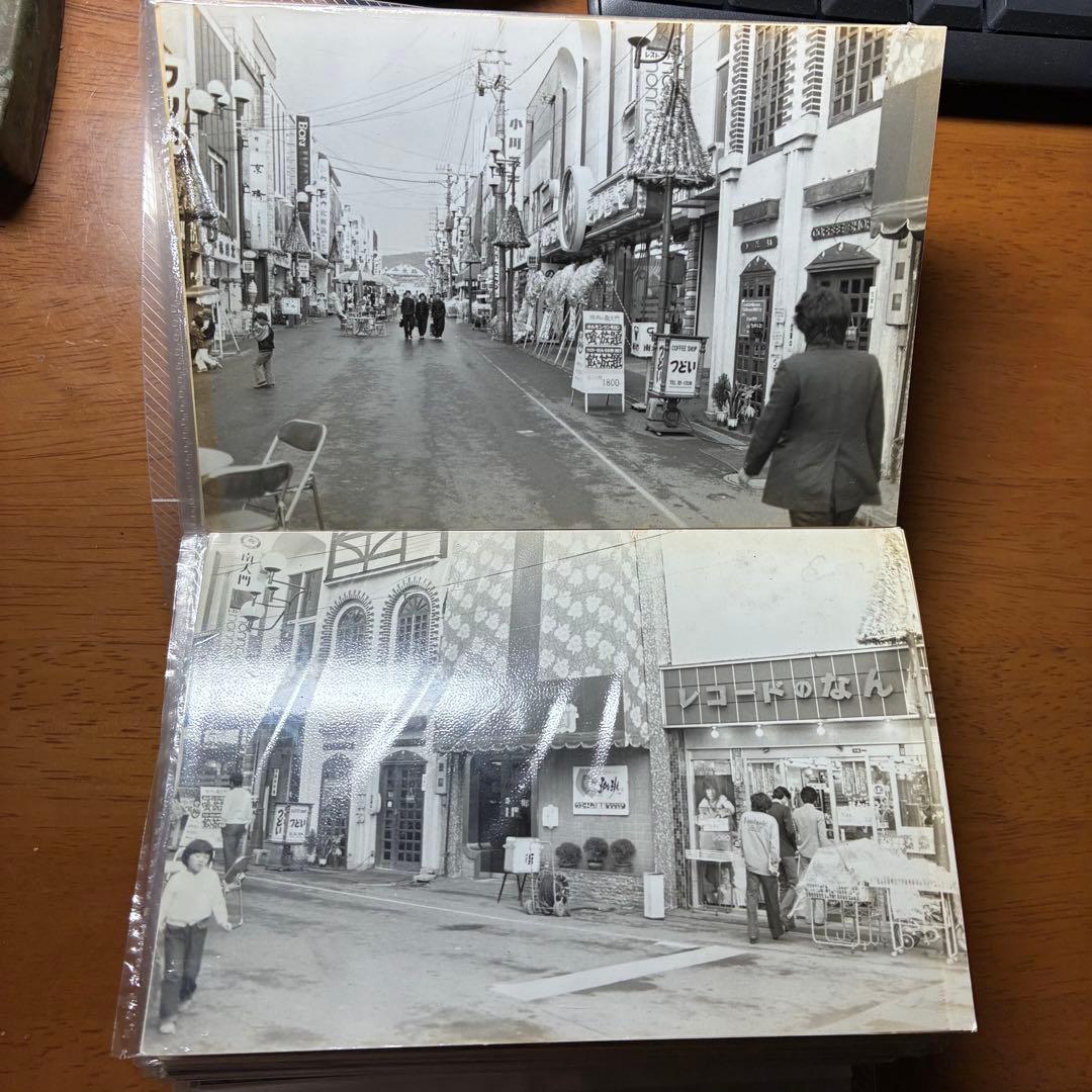 昭和レトロ　稀少　昭和の写真　スナップ96枚　モノクロ　小樽市　北海道 2L