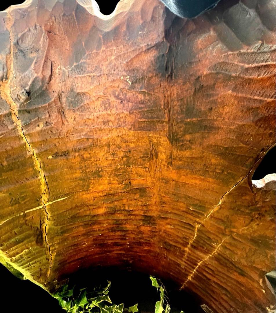 一刀彫⭐️アンティーク⭐️骨董⭐️衝立⭐️天然木⭐️孔雀⭐️重量物‼️‼️