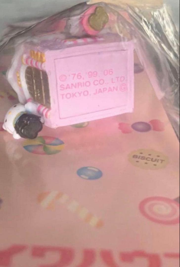 【激レア】2006年（20年前）ハローキティ ストラップ　ダイワハウス　ケーキ型