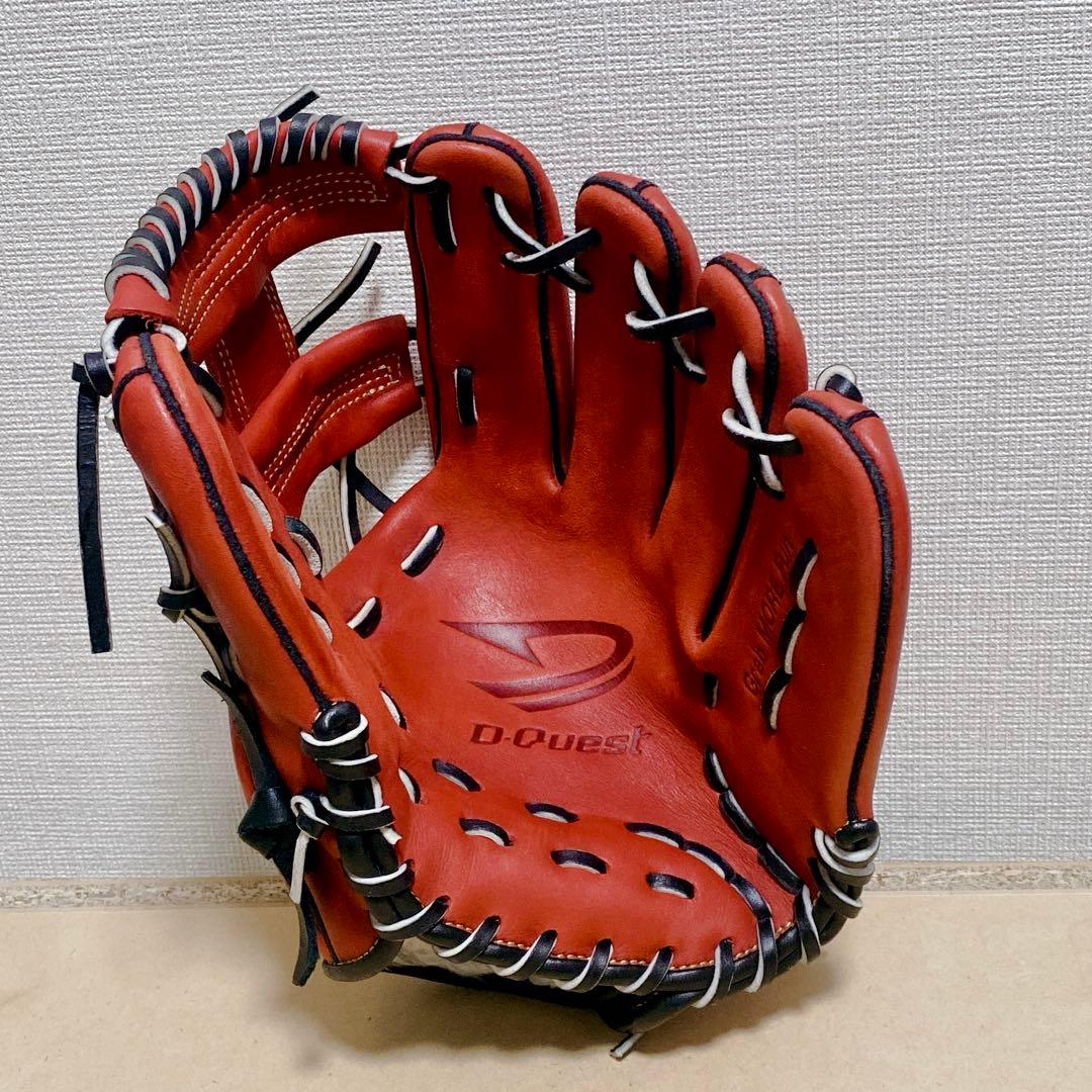 展示会限定 希少 D-Quest PRB-290E 美品 内野手 軟式 グラブ