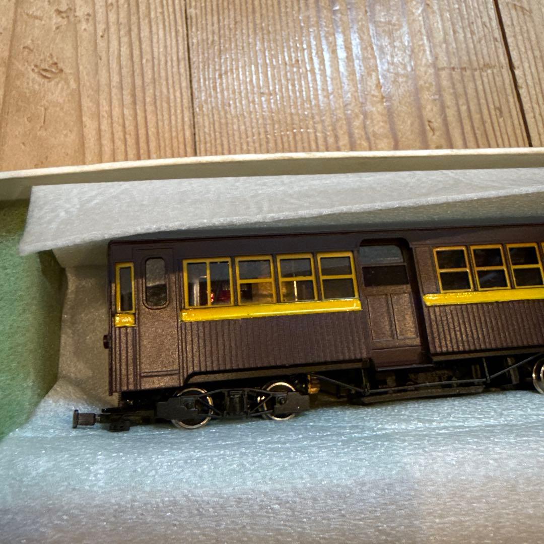 HOゲージ乗工社 JOE WORKS 筑城ホジ3 真鍮製 ブラス完成品 私鉄車両