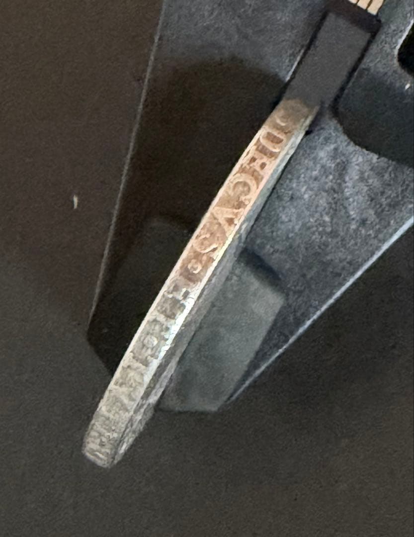 英国 ジョージ2世 LIMA刻印 アンティーク銀貨 クラウン級