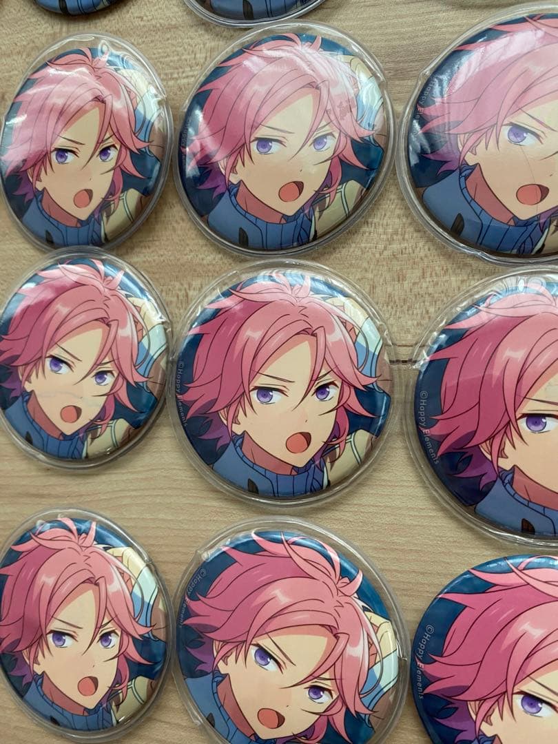 あんスタ桜河こはく　缶バッチ　色紙　まとめ売り