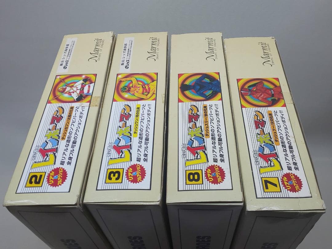 マーミット　スーパーアクションヒーローズ　4体セット