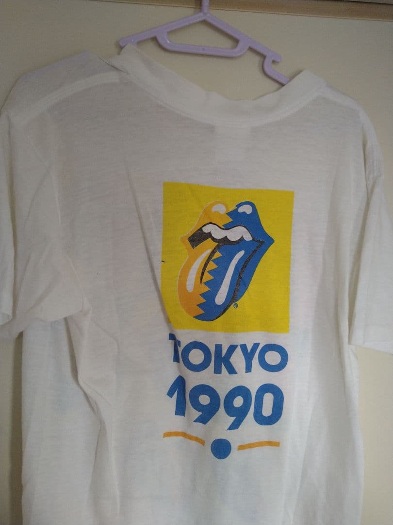 Rolling Stones 1990年東京公演Tシャツ