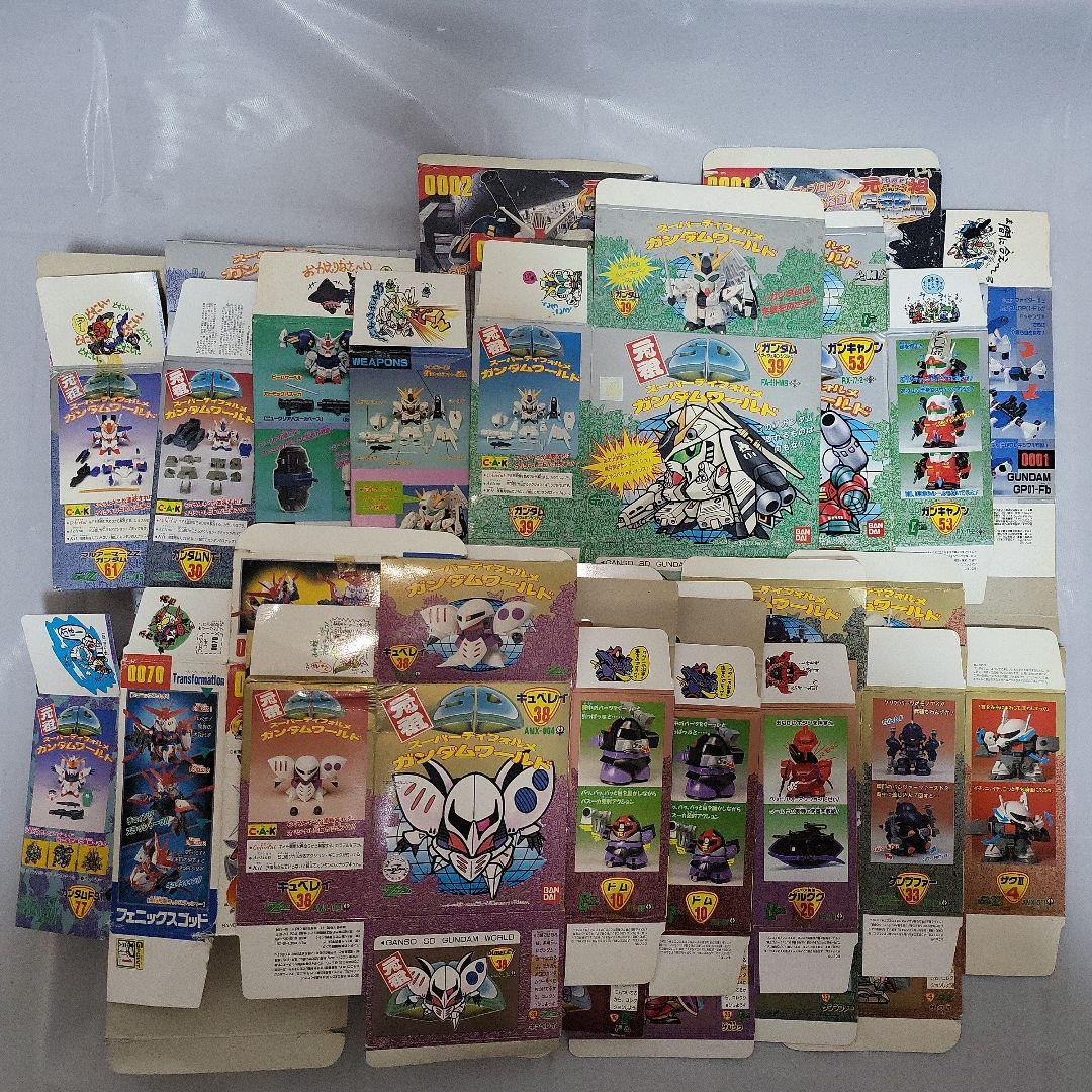 バンダイ 元祖SDガンダムワールド ジャンク パーツ取りセット