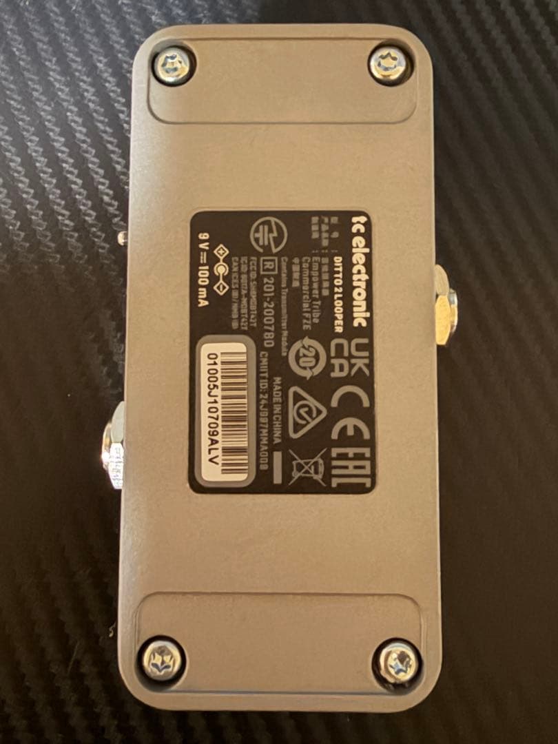 ギター TC ELECTRONIC DITTO 2 LOOPER