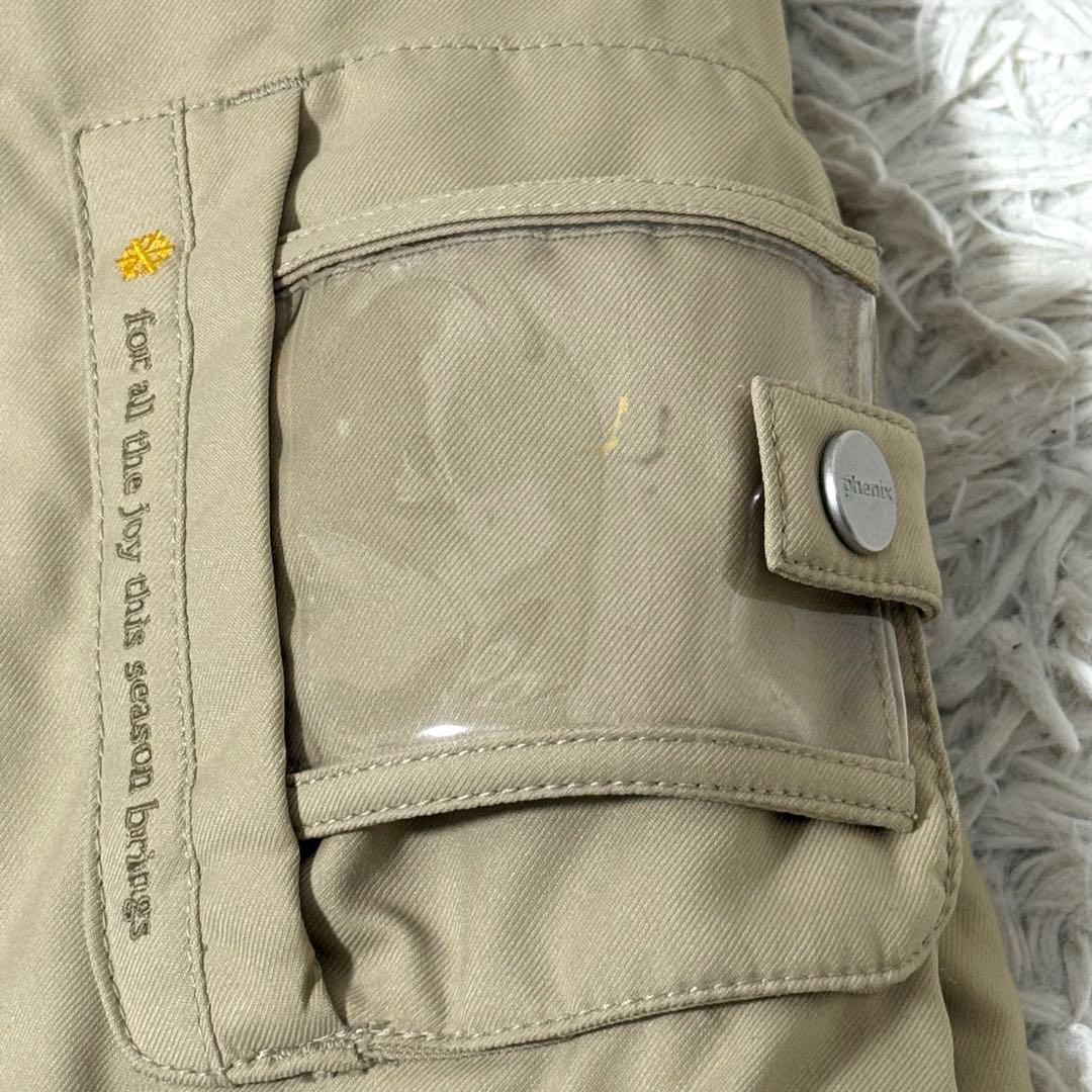 【美品】 フェニックス スキーウェア サイズM 上下セット フード 人気