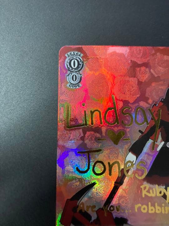 RWBY ヴァイス SP Ruby: Huntress Wannabe サイン