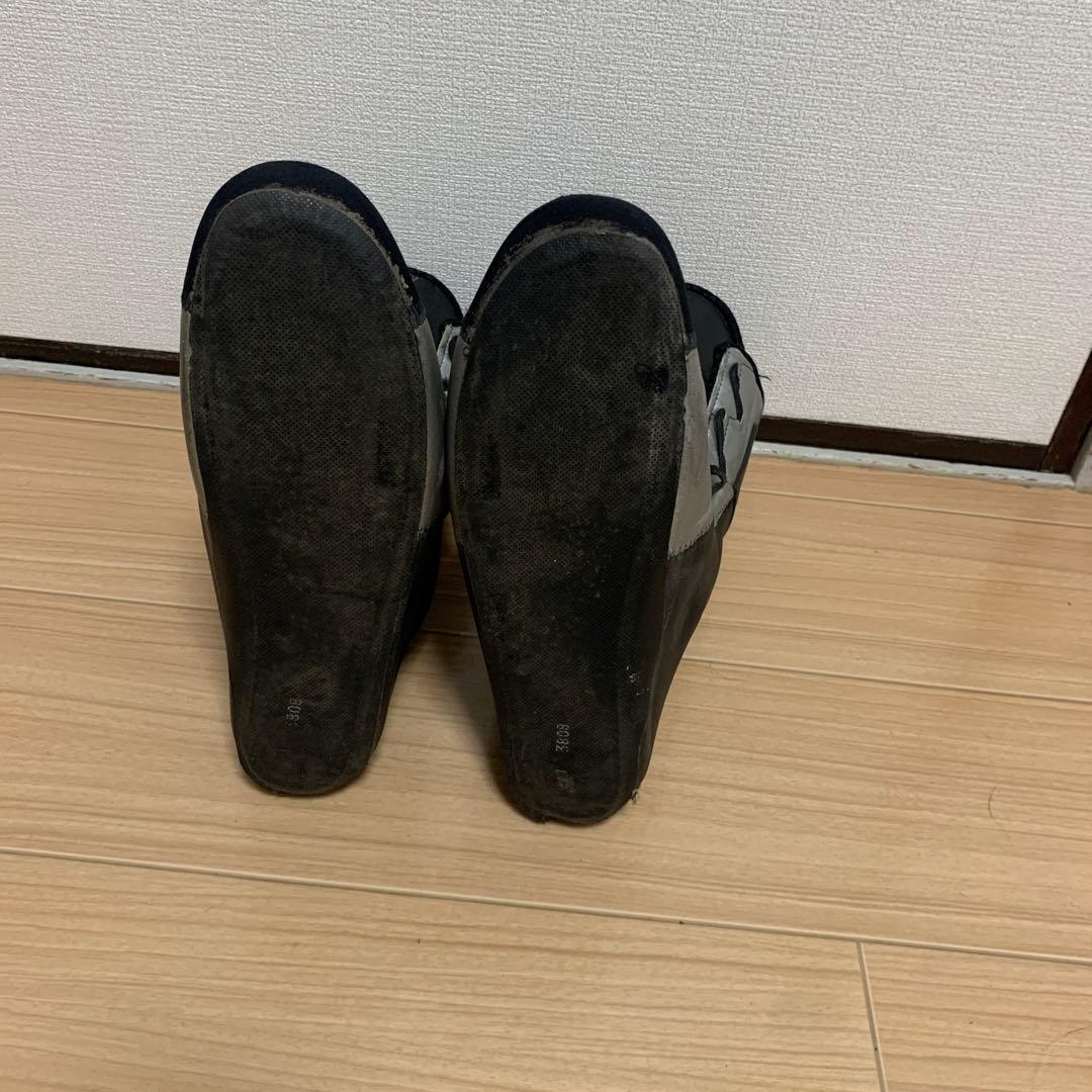 LANGE スキー靴 青