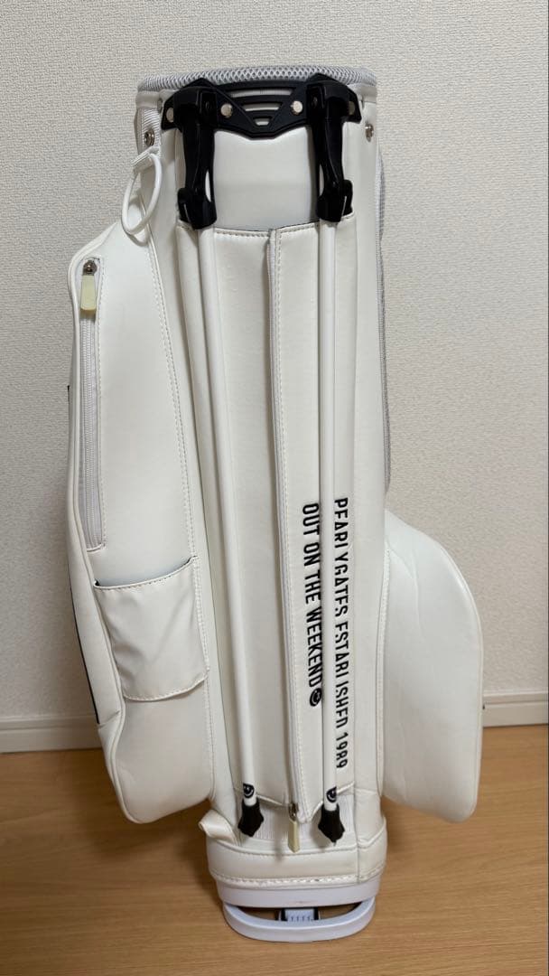 PEARLY GATES PG1989 ゴルフバッグ ホワイト