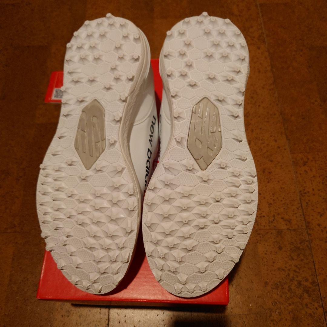 ひ-さん　new balance BOA ゴルフシューズ ホワイト