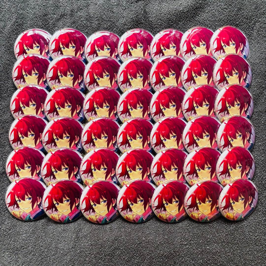 あんスタ フィーチャー2 casual 缶バッジ 痛バ ｜ 朱桜司 42点