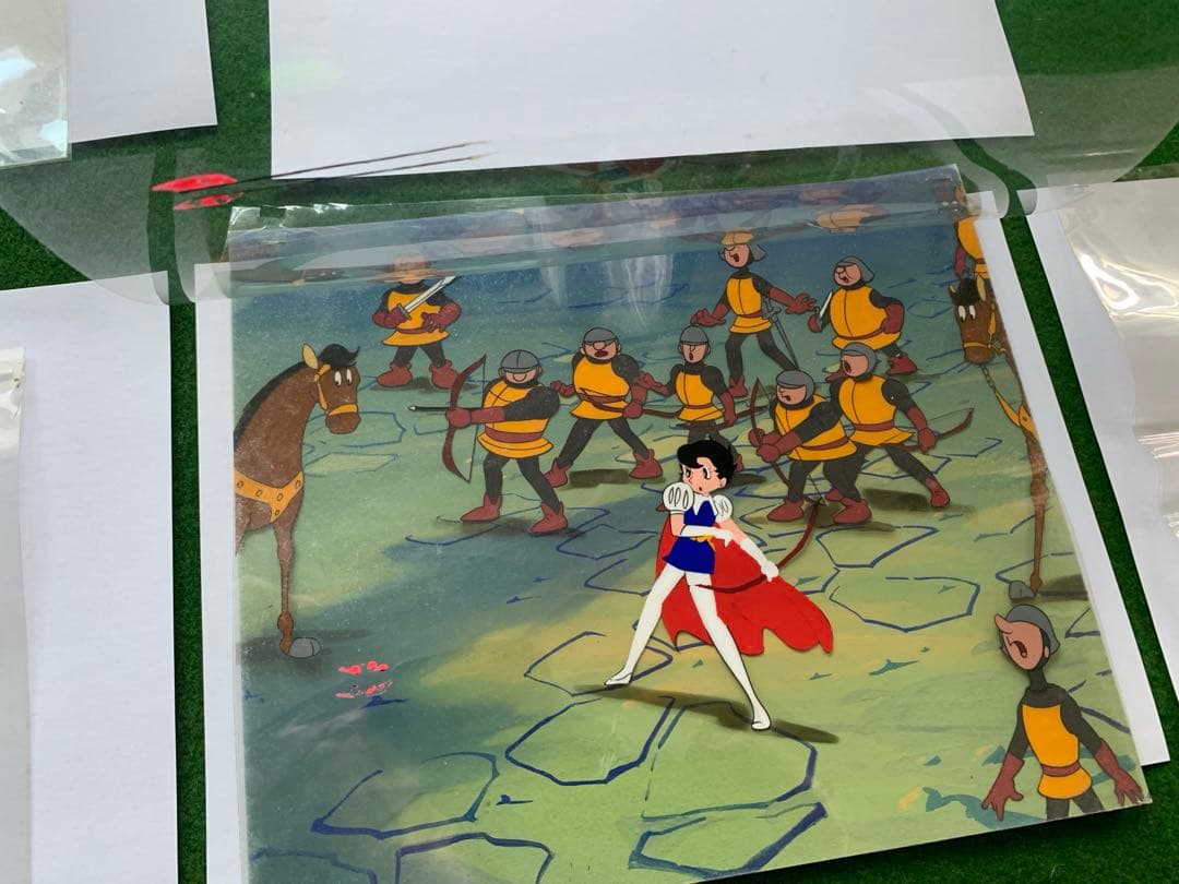 セル画　手塚治虫　手塚プロダクション(虫プロ) リボンの騎士