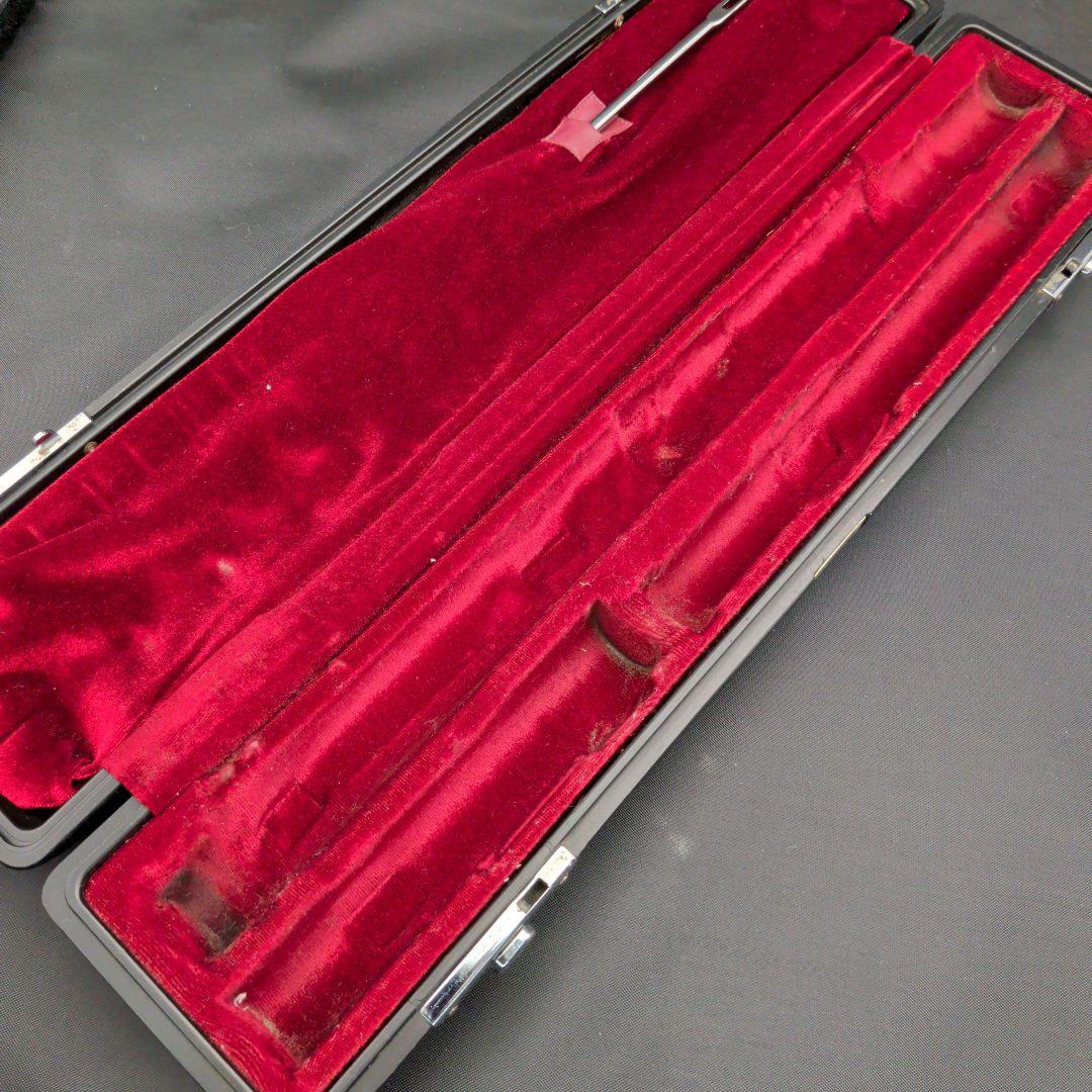 フルート　調整済　美品　ヤマハYFL211SⅡ（Eメカ銀メッキ仕様）