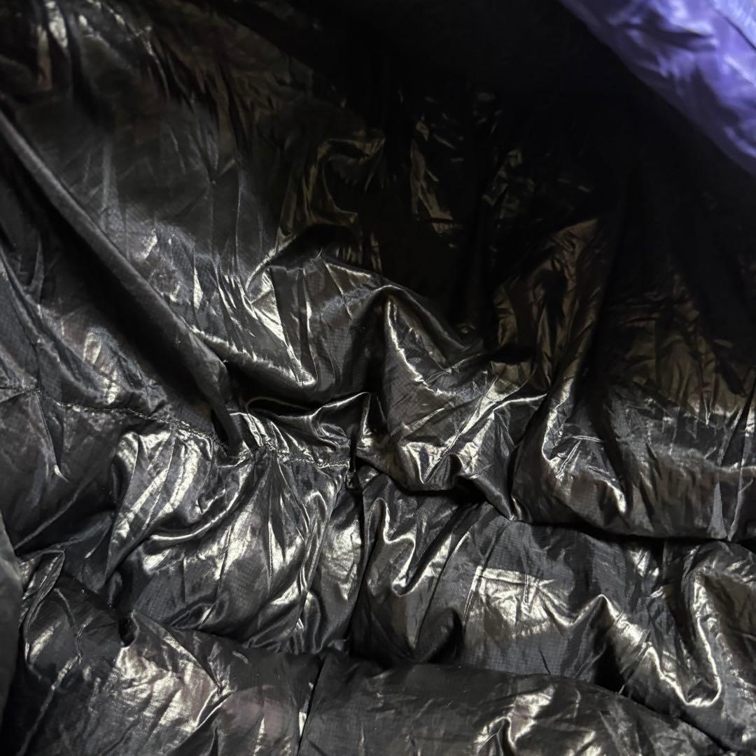 美品NANGA ダウンシュラフ　オーロラテックス600DXブルー