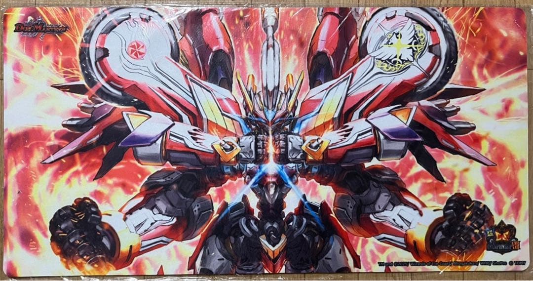 即日発送 デュエルマスターズ 覇帝なき侵略 レッドゾーンF プレイマット 超CS