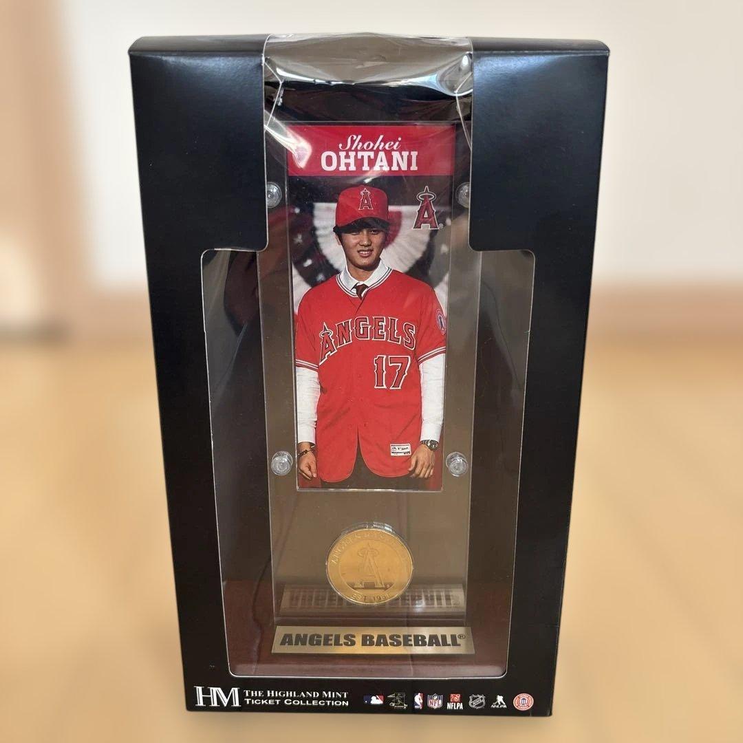大谷翔平 エンジェルス入団記念 チケット＆ アクリルデスクトップスタンド