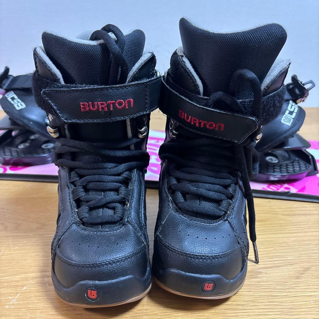 Burton バートン　キッズ　ジュニアスノーボードブーツ付　18-18.5cm