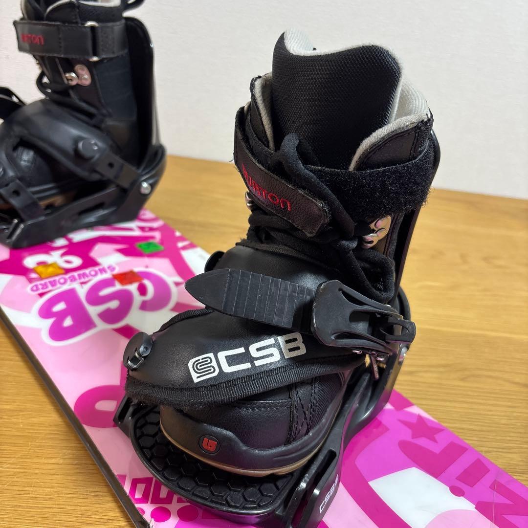 Burton バートン　キッズ　ジュニアスノーボードブーツ付　18-18.5cm