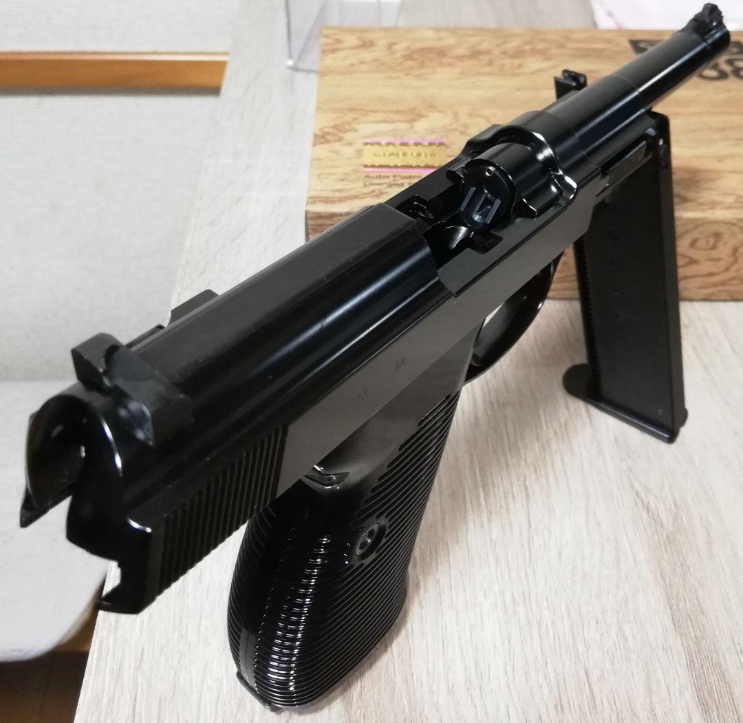 期間限定⭐新品マルゼン ワルサーP38 ブラックメタル ac40ガスブロ⭐