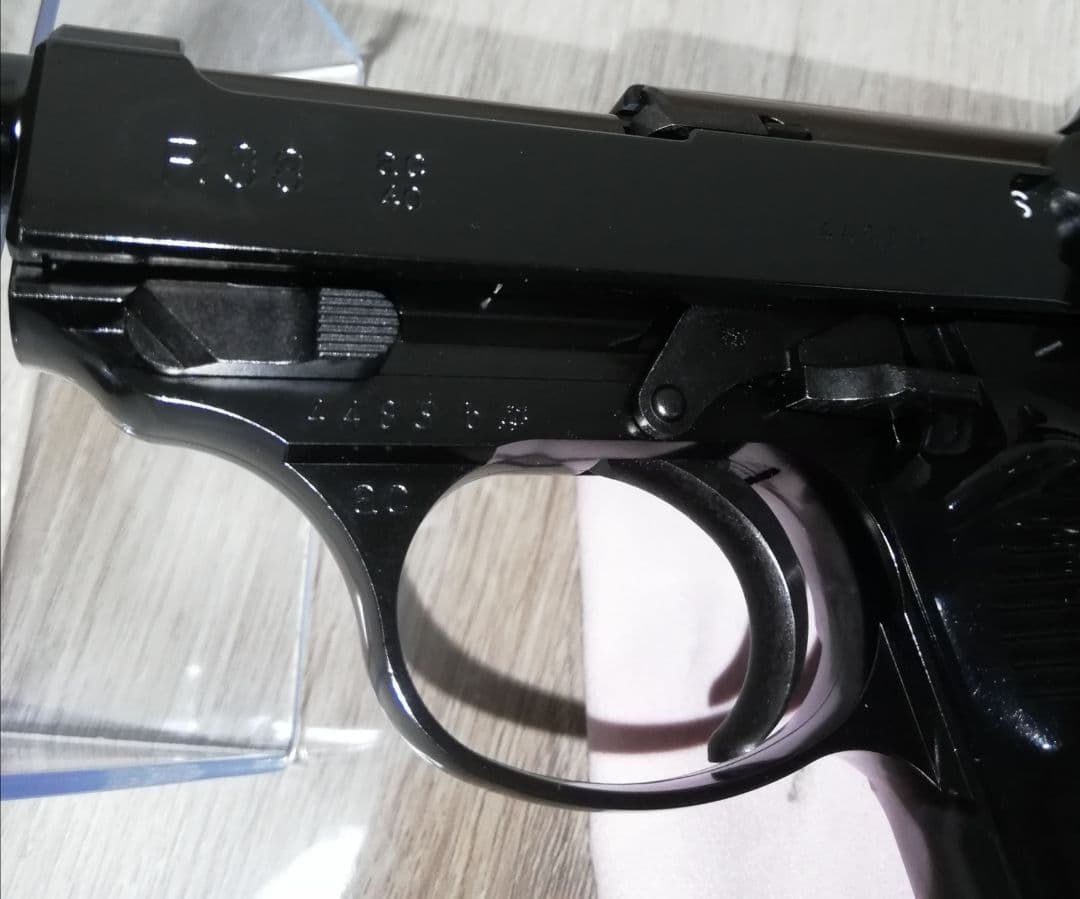 期間限定⭐新品マルゼン ワルサーP38 ブラックメタル ac40ガスブロ⭐