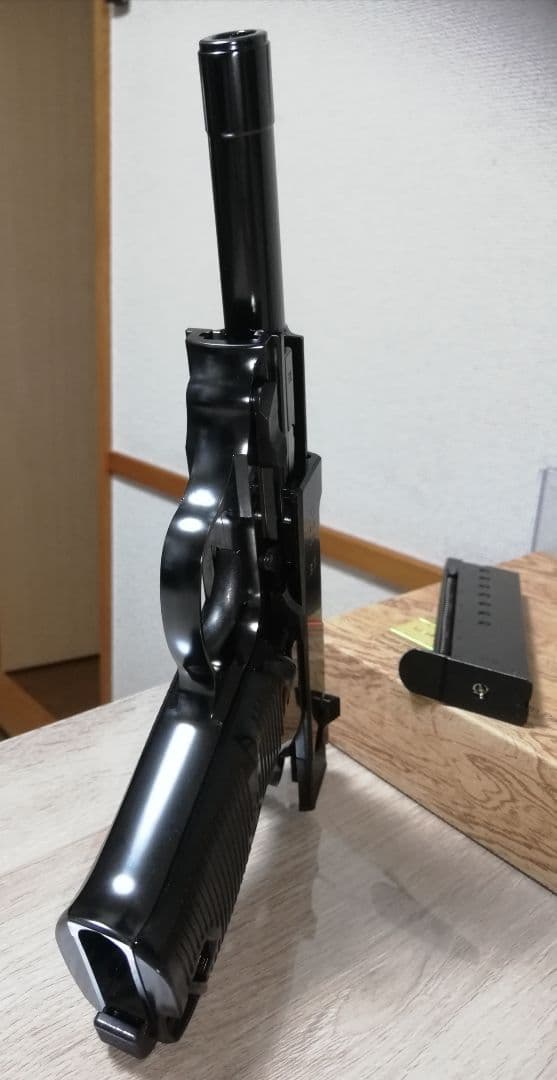 期間限定⭐新品マルゼン ワルサーP38 ブラックメタル ac40ガスブロ⭐