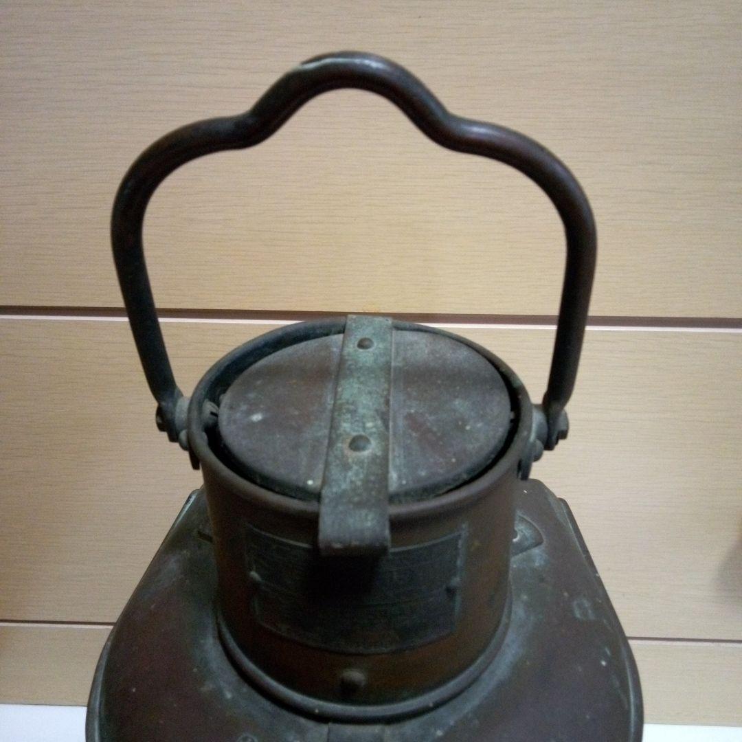 昭和レトロ　アンティーク　船舶用マスト　ベッドランプ