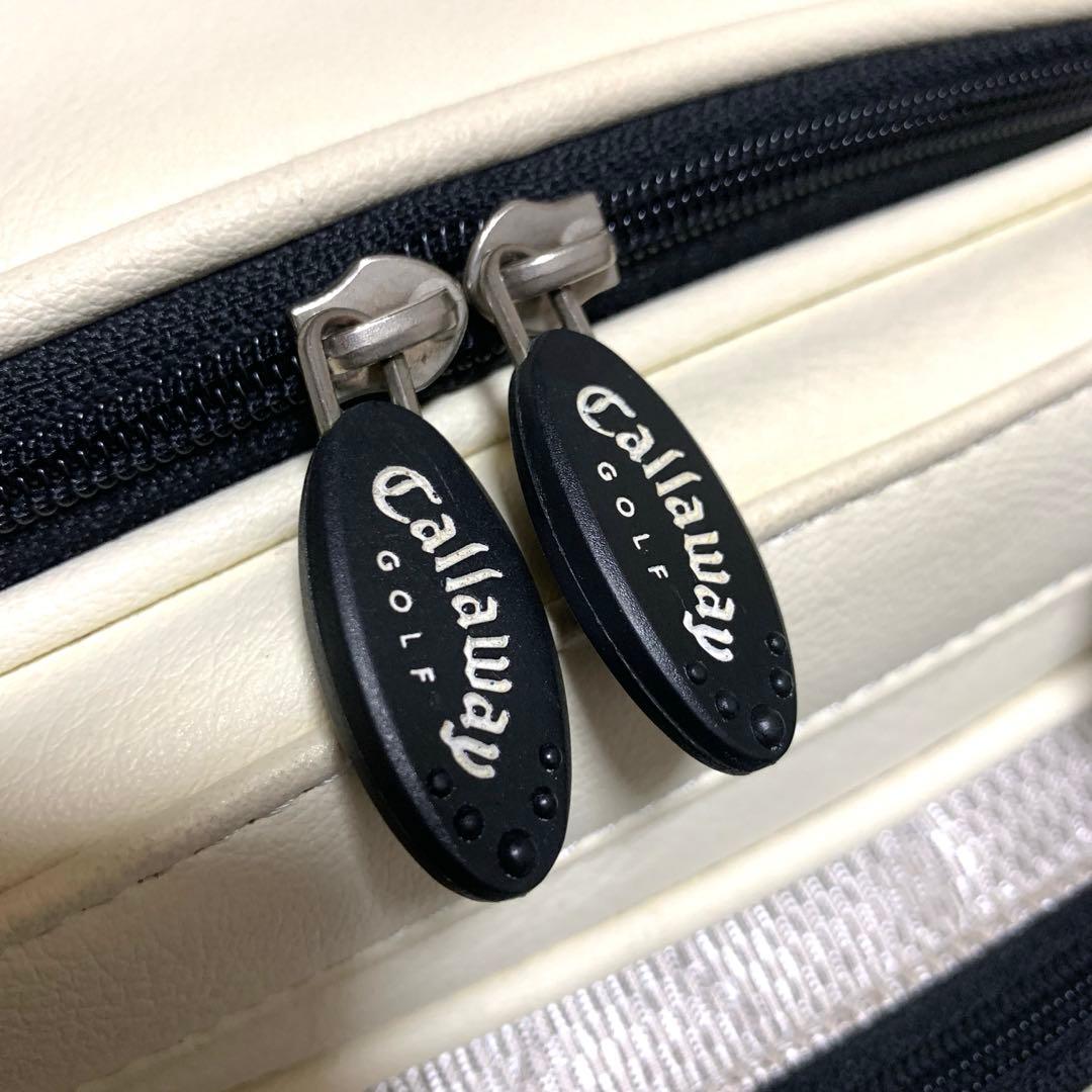 callaway 2way レザーボストンバッグ シューズ収納