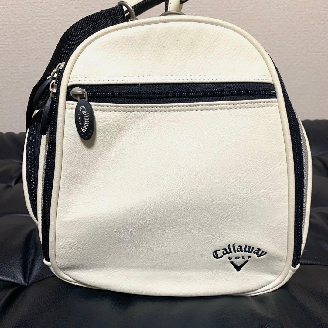 callaway 2way レザーボストンバッグ シューズ収納