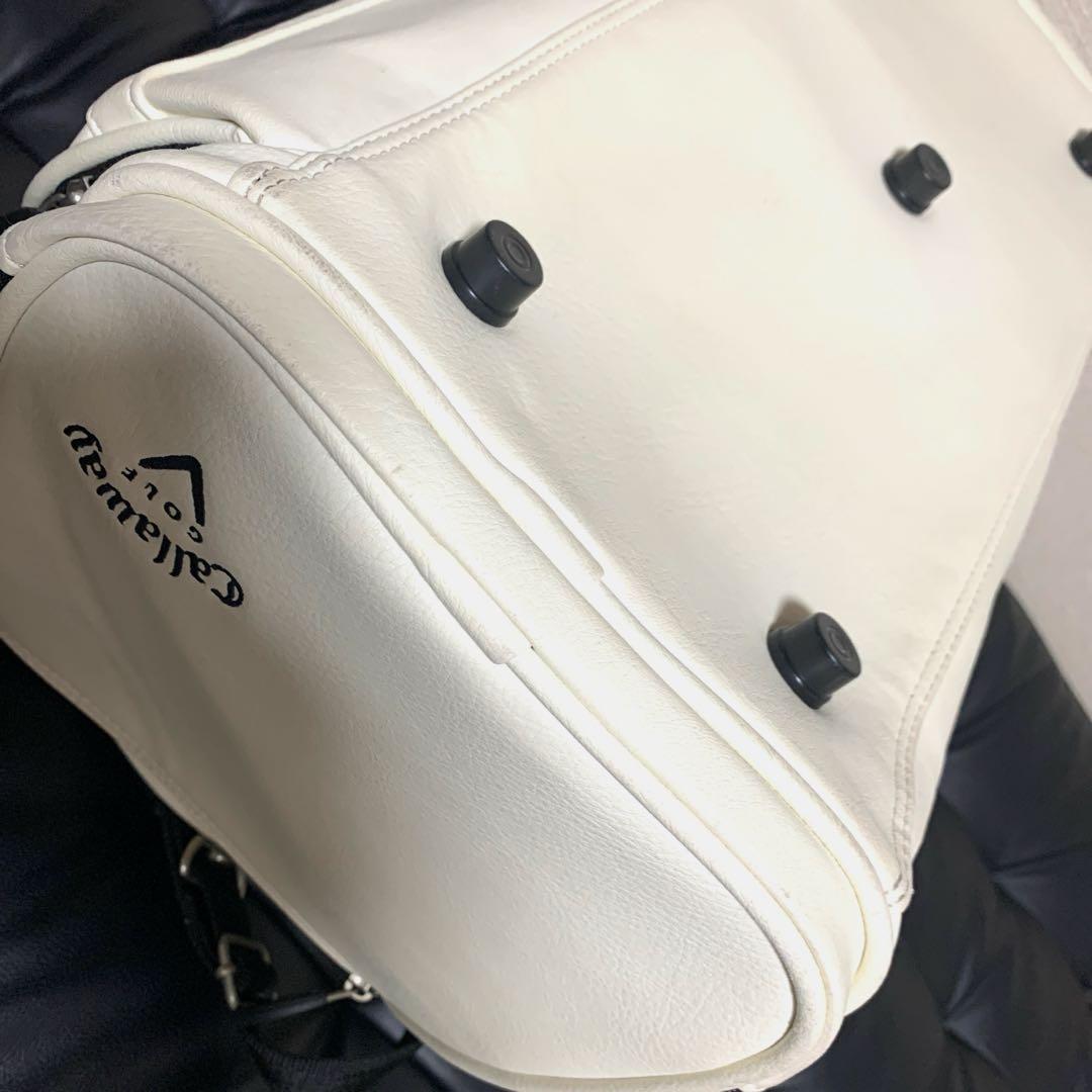 callaway 2way レザーボストンバッグ シューズ収納