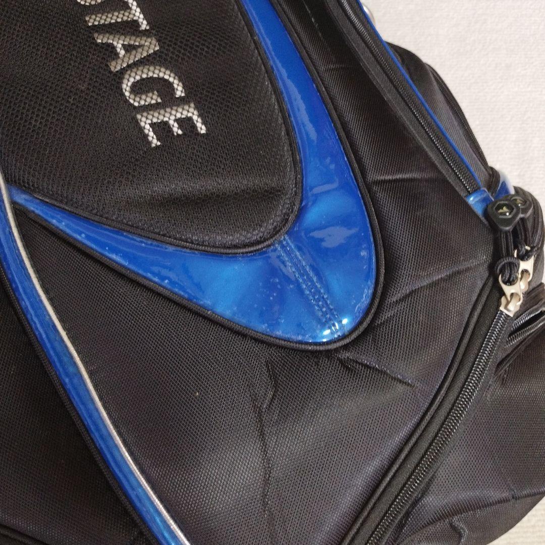 TOURSTAGE キャディバッグ ブラック/ブルー